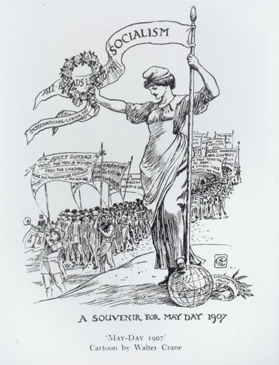 May Day, 1907 by Walter Crane